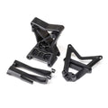 Losi LOS231099 Front Upper Arm/Shock Mount & ESC Mount: RZR Rey