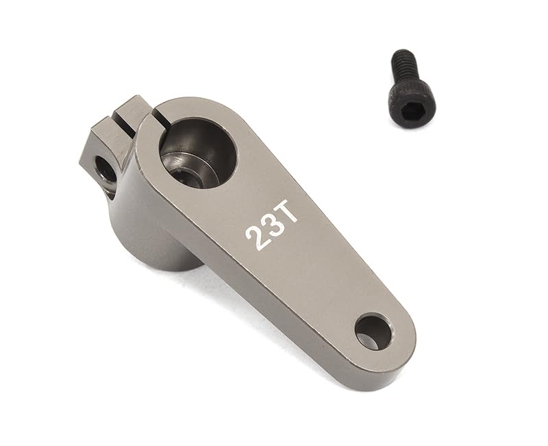 Integy C32418GREY Billet Mach Alloy Servo Arm 23T: Kraton 6S BLX V5