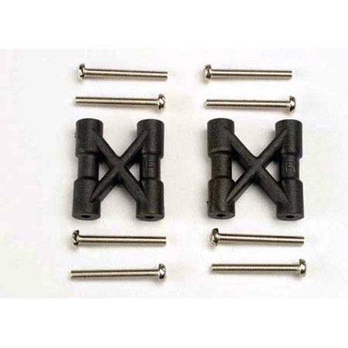 Traxxas 3930 Bulk-Head/BulkHead Cross Braces: E-Maxx