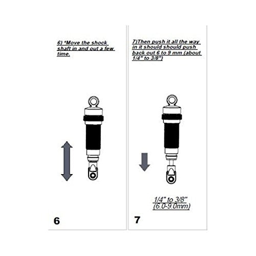 Hot Racing TD110X06 Aluminum 110mm Hd Big Bore Shocks (2)