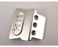 Hot Racing AET0808 Silver Alum. Front Arm Mount