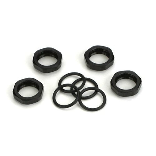 Losi LOSA5051 Shock Adjuster Nuts (4): Speed-T, Speed-NT