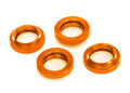 Traxxas 7767-ORNG Shock GTX Spring Retainers, Orange