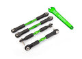 Traxxas 3741G Turnbuckles, Aluminum (Green-Anodized)