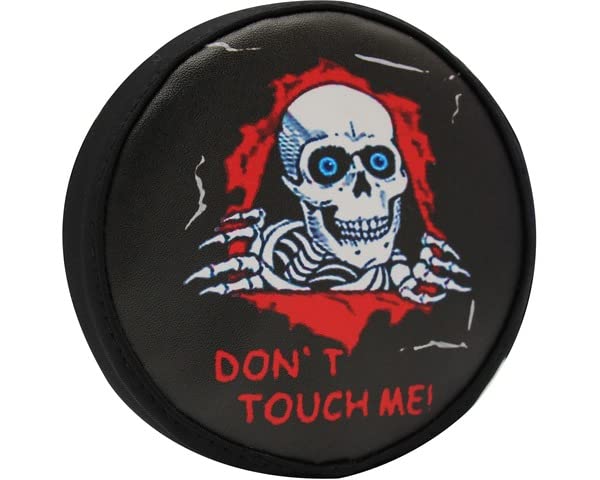 Hot Racing SCX36117K 1/10 Skull Don't Touch Me Spare Tire Cover