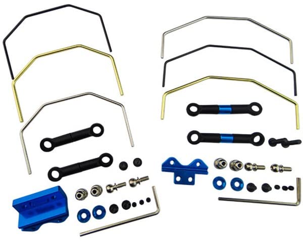 Hot Racing ECT311X06 Full Sway Bar Kit 2WD Torment/Ruckust