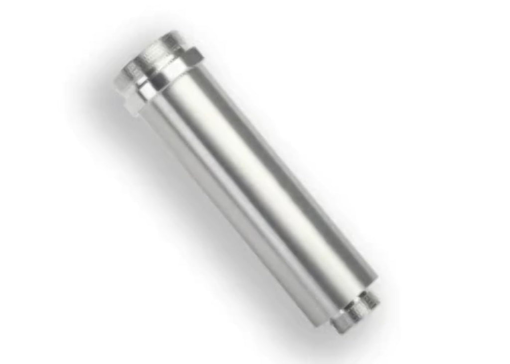 Traxxas 8453 Body, GTR Shock, 64mm, Silver Aluminum (Front, No Threads)