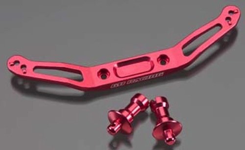 GH 05219 Red Aluminum Body Posts/Mounts: 1/10 Slash 4x4