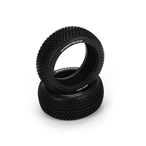 Dynamite DYN8275 Speed Treads Triple Threat Tires(2) + Foam Inserts: 1/8 Buggy