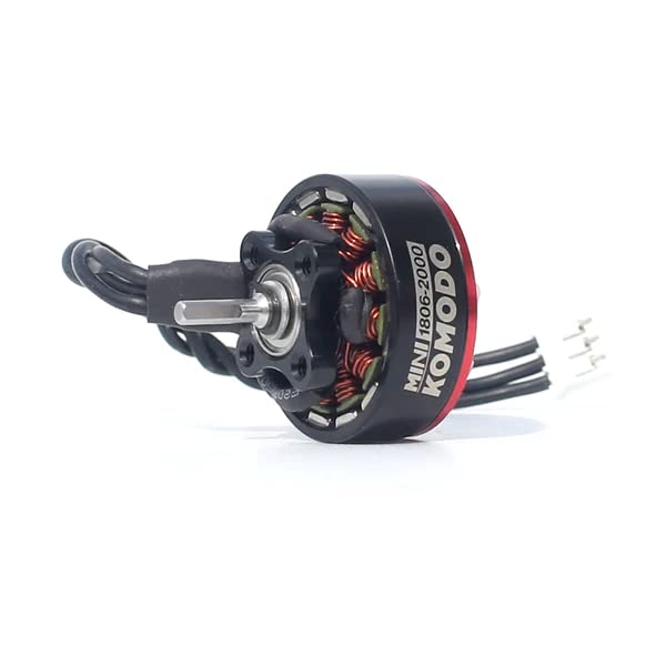 Furitek 2256 Mini Komodo 1806-2000Kv Brushless Motor with 16T Steel Pinion: SCX24