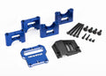 Traxxas 9584X Mount, Center Differential Carrier, 6061-T6 Alum (Blue-Anodized)