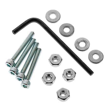 Great Planes GPMQ3548 Bolt Set/Lock Nuts 6-32x1" (4)