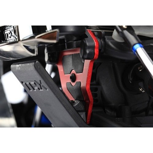Traxxas 5323R Red-Anodzied Aluminum Tie Bars Front & Rear: 1/10 Revo & Summit
