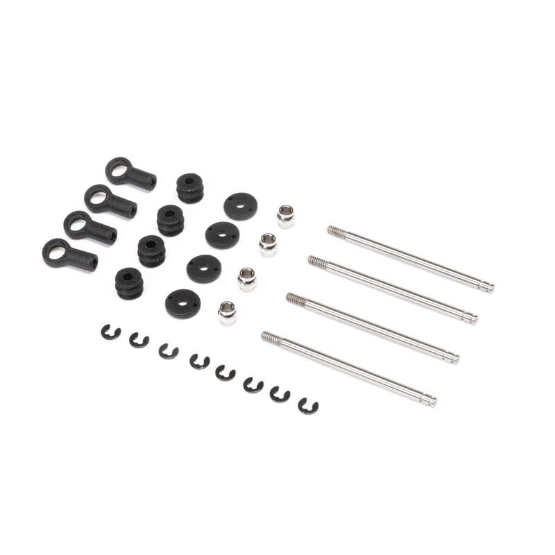 Losi LOS213012 Shock Shaft Rebuild Kit (2): Mini LMT