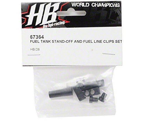 HPI Racing 67364 Fuel Tank Stand-Off And Fuel Line Clips Set