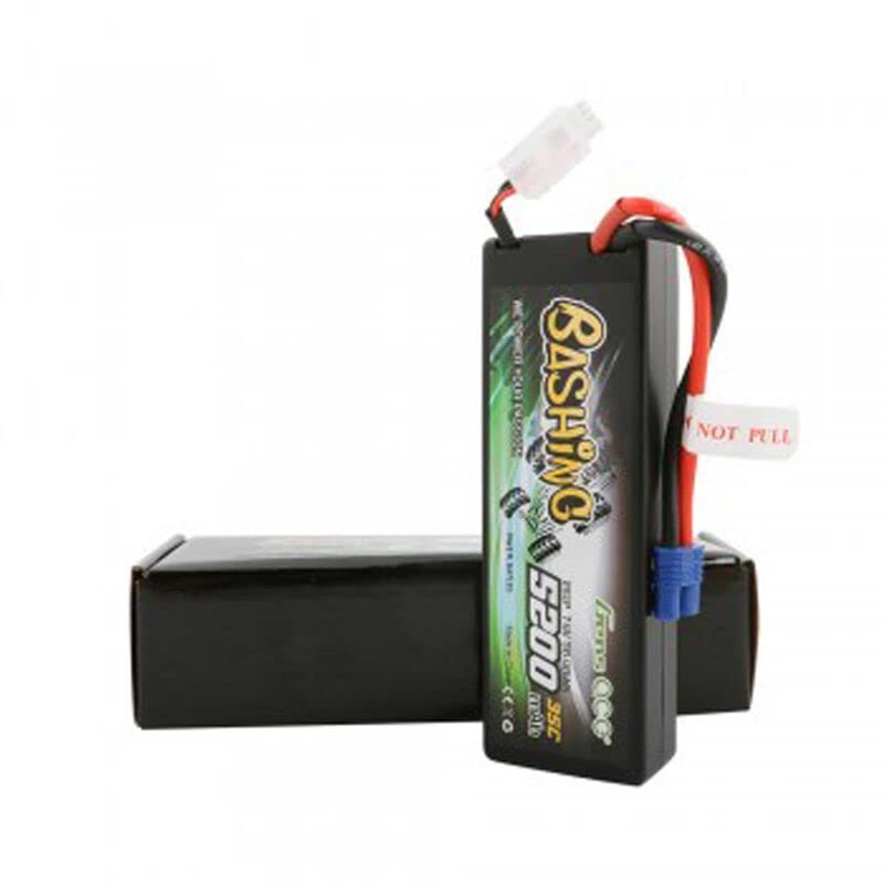 Gens Ace 52002S35E3 5200mAh 7.4V 35C 2S1P Lipo Battery 24# with EC3