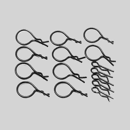 Tamiya 50197 Snap Pin Set RC Body Clips Large Small 15pcs New