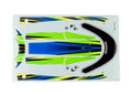 Traxxas 10699-GRN Hatch Decal Set, Green: Disruptor