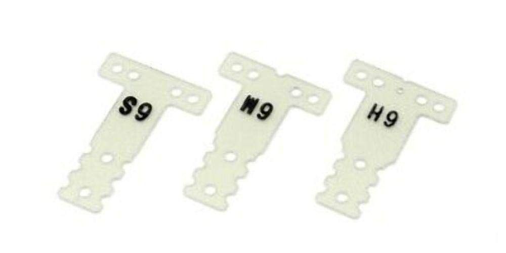 Kyosho MZW438 Mini-Z FRP Rear Suspension Plate Set (0.6 / MR03RM / HM)