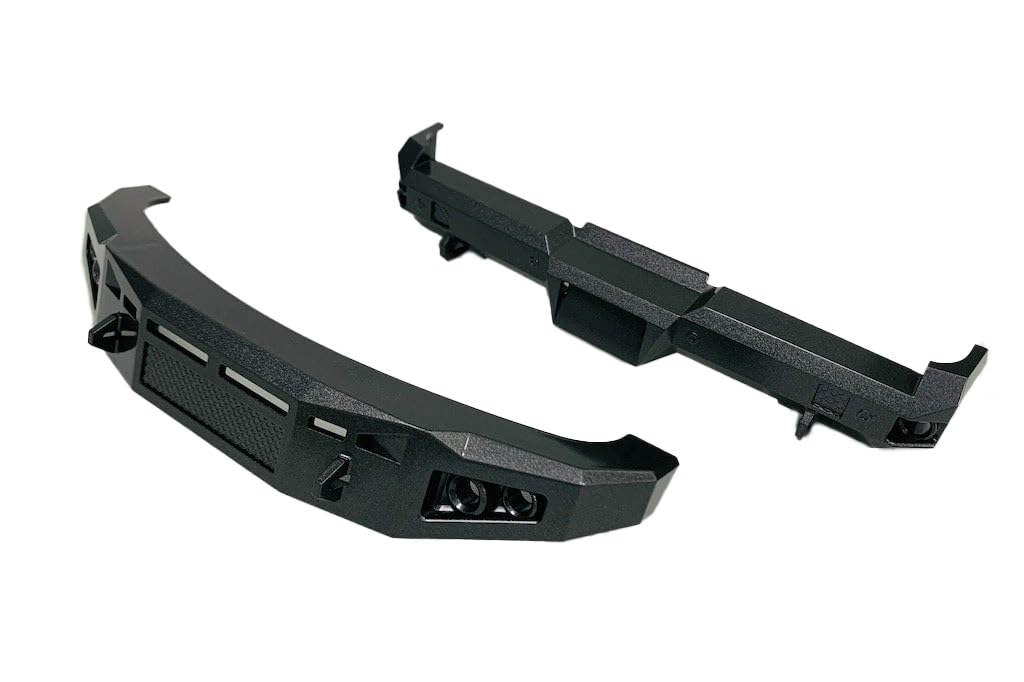 CEN Racing CKD0494 Grey Titanium Bumper Set. (f/r for F250 or F450)