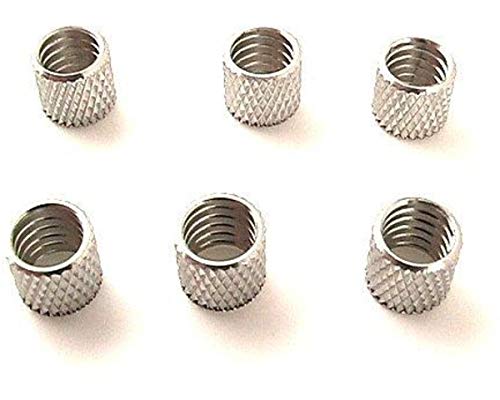 Hot Racing OF0208 Silver Alum. Fuel Line Retainers (6)
