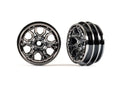 Traxxas 9770-BLKCR Wheels, 1.0' (Black Chrome) (2)