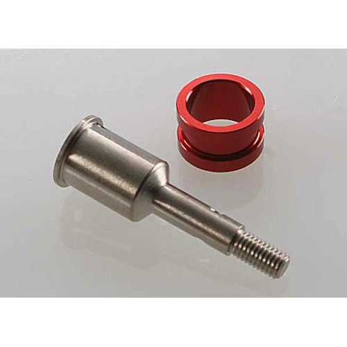 Traxxas 5166 Stub Axle (1), Axle Sleeve (1): 1/10 T-Maxx, Revo, E-Maxx