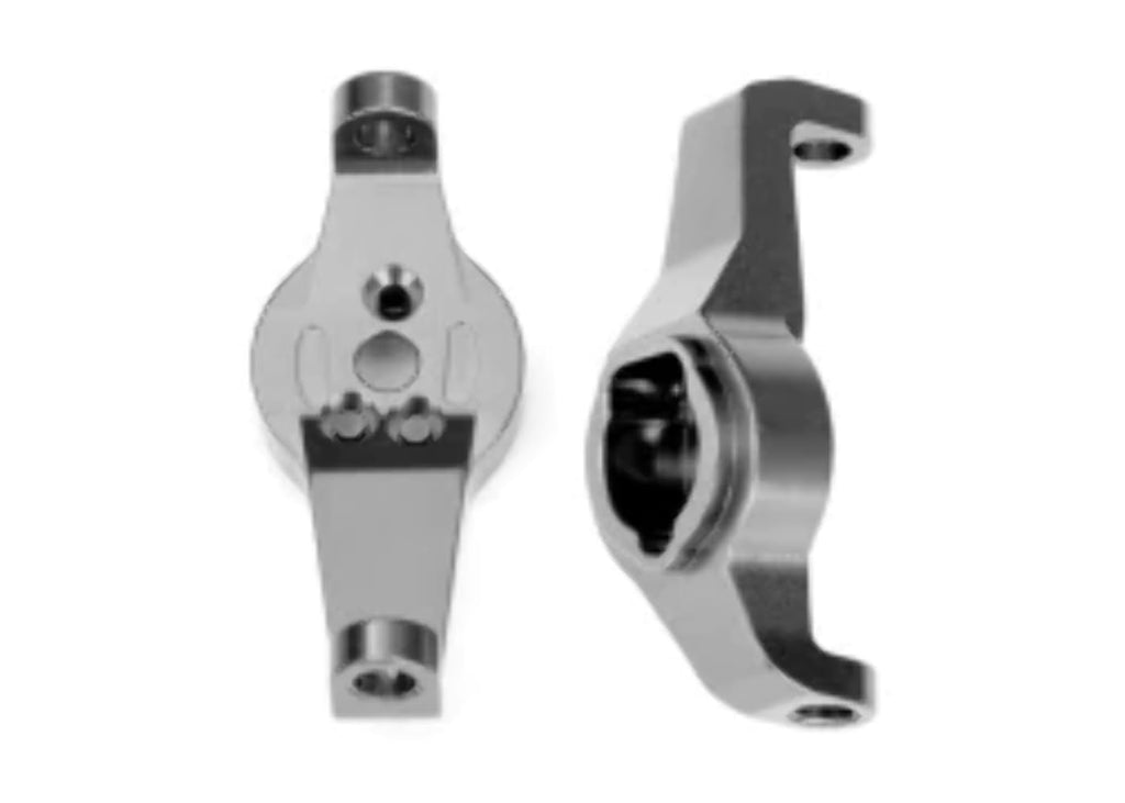 Traxxas 8232A Caster Blocks, 6061-T6 Aluminum (Charcoal-Anodized) L and R