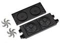 Traxxas 8421 Radiator, Black
