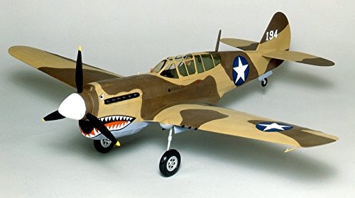 Guillow 405LC Curtiss P40 Warhawk Laser Cut 1/16 Model Kit