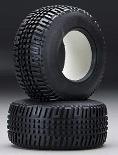 Team Associated 9809 Short Course Truck Tires (2) with Foam Inserts: SC10