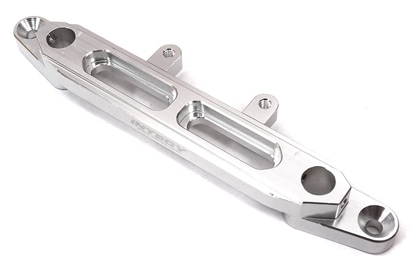 Integy C32549SILVER Billet Machined Front Upper Chassis Brace for Axial SCX6
