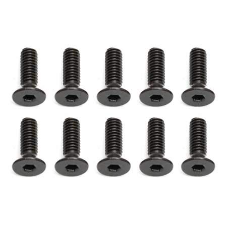 Team Associated 31448 Screws, 2.5x8 mm FHCS