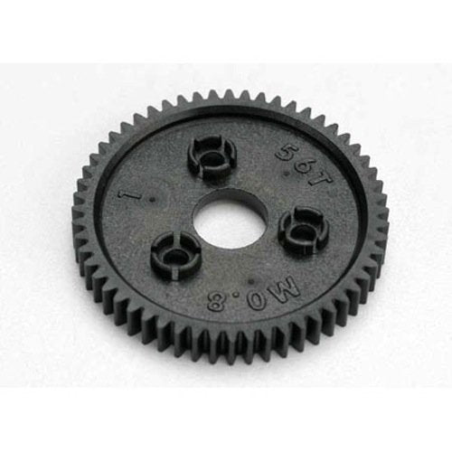 Traxxas 3957 Spur Gear 56T/Tooth Module 0.8P/Pitch: