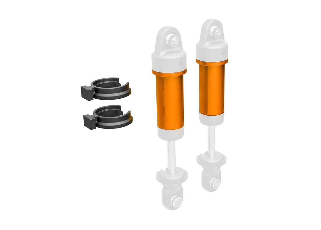 Traxxas 9763-ORNG GTM Shock Body, 6061-T6 Aluminum (Orange Anodized)