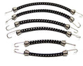 Hot Racing ACC468C01 1/10 Scale Bungee Cord Set (6) Black W/ White