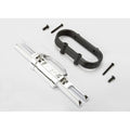 Traxxas 5336A Gloss Chrome Rear Bumper & Mount Revo 2.5 & 3.3
