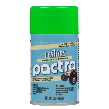 Pactra PAC303410 Fluorescent Green RC Lacquer Spray Paint 3oz