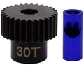 Hot Racing NSG830 30t Steel 48p Pinion Gear 5mm & 1/8
