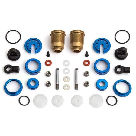 Team Associated 31760 TC7.1 FT Shock Kit, FOX(R) Genuine Kashima Coat,SS