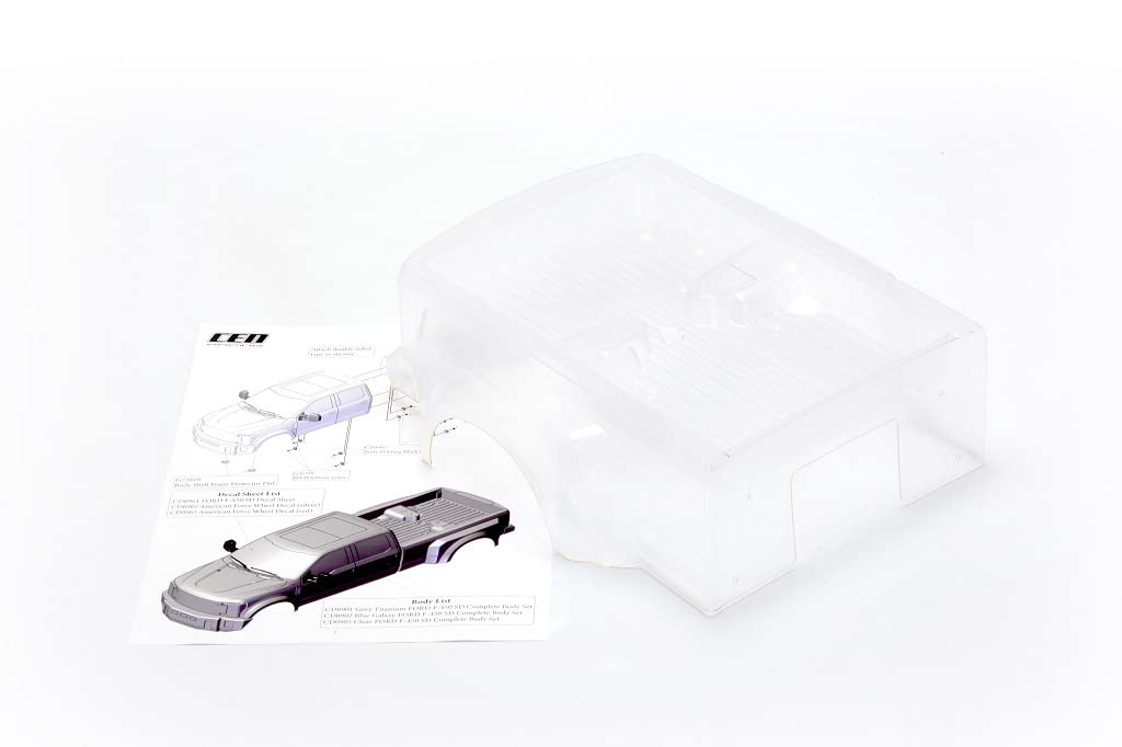 CEN Racing CD0931 FORD F-450 SD Truck Bed (clear bed only)