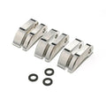 Mugen C0754 Aluminum Clutch Shoes 3-Piece 1/8 Buggy: X6/X6T/M-Spec