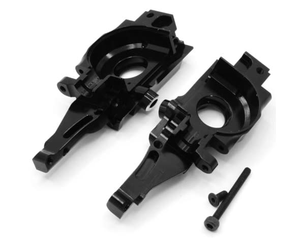 Hot Racing VXS13X01 Black Aluminum Secure Lock Rear Bulkheads