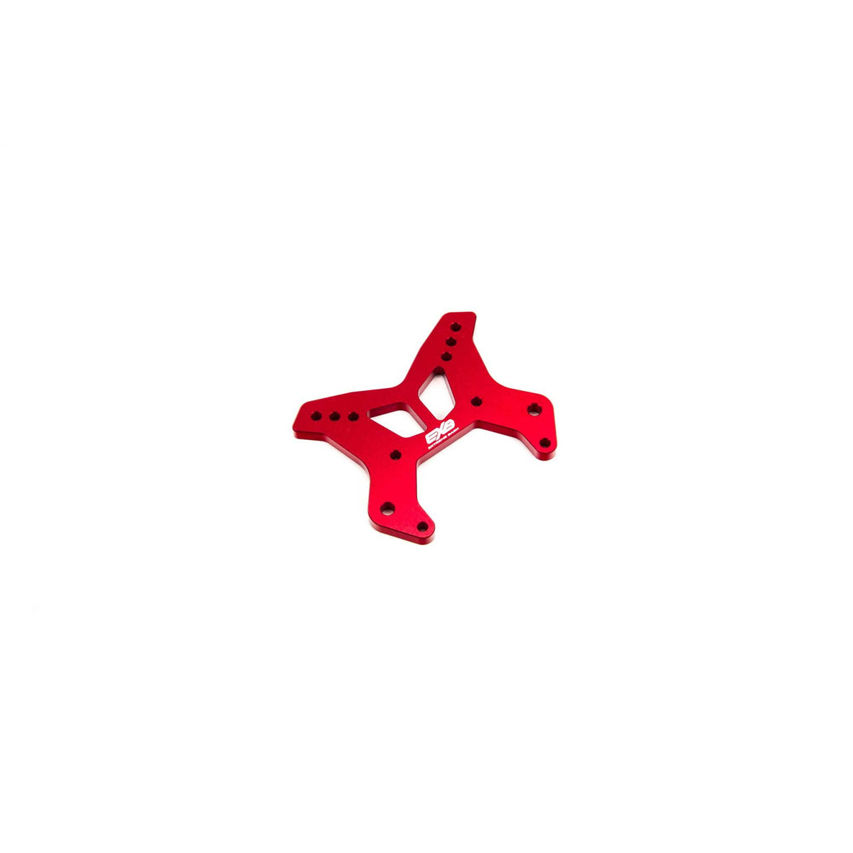 Arrma 320576 Front Shock Tower CNC 7075 T6 Aluminum M Red