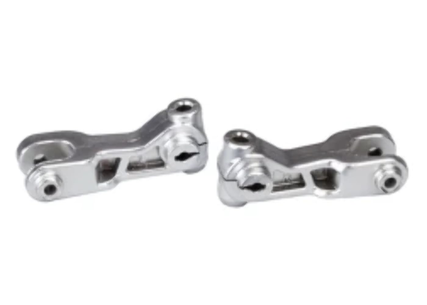 Traxxas 8596X Sway Bar Arms, Front (Satin-Plated)