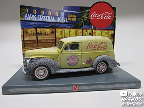 AMT 1161 1/25 1940 Ford Sedan Delivery Coca-Cola Model Kit