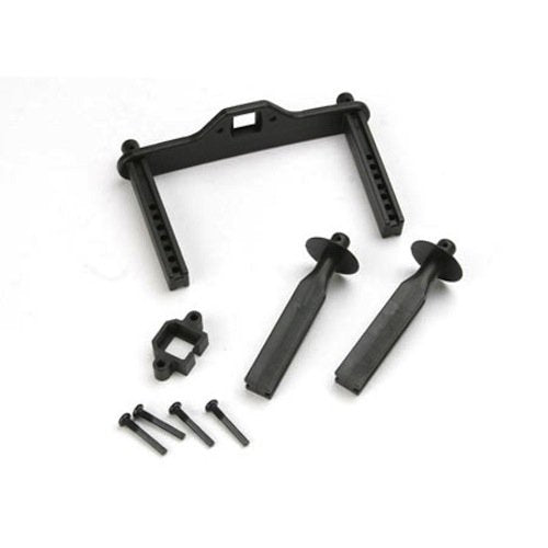 Traxxas 4914R 4914-R Body Mounts/Posts (4) Front & Rear: T-Maxx 2.5/2.5R/3.3