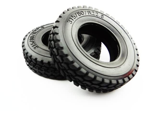 Hot Racing TLT1734R02 1.7 Commercial 1/14 Semi Truck Tires (2)