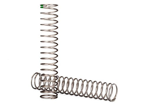 Traxxas 8156 Long GTS Shock Springs(2) 0.54 rate Green Stripe: 1/10 TRX-4