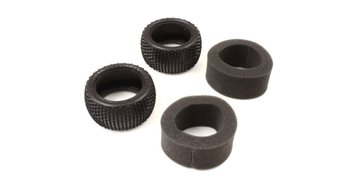 Kyosho FAT202SB Rear Tire, Soft, for Dirt Hog, 2pcs